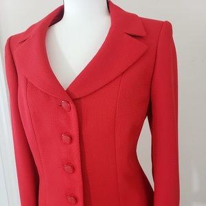 Red Skirt Suit